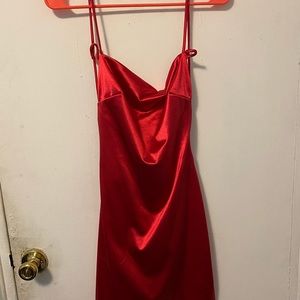 Fashion Nova | Dresses | Flirtini Satin 